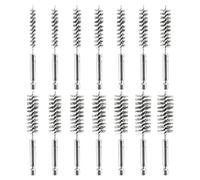 Set of 14 Stainless Steel Hole Brush Set, Hex Shank 8-25mm Polishing Wire Brushes for Cleaning Automotive Parts, Pipes, Kitchen Accessories