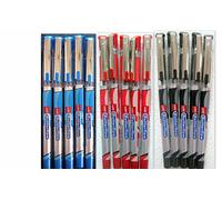 Set of 15 Cello Butterflow Blue, Red & Black Ball Pen - Brand New - India(Ship from India)