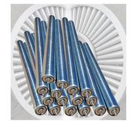 Set of 16 Conveyor Roller Guides (Lengths: 100-1000mm) - Stainless Steel for Woodworking and Farm Tables - Heavy-Duty Adjustable Rollers for Optimal Performance