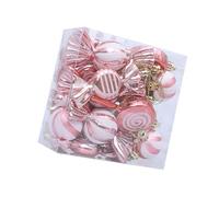 Set Of 18 Christmas Decorations Hanging Ornament Colorful Candy Canes Designs For Seasonal Tree Embellishment Christmas Hanging Decorations Set