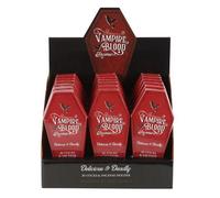 Set Of 18 Vampire Blood Incense Stick Packs With Coffin Holder