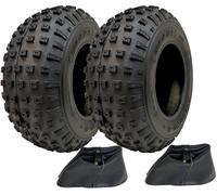 Set of 2 - 145/70-6 - ATV tyres and tubes set 50cc 90cc 110cc 75 kgs - Wanda P31