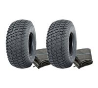 Set of 2 - 15x6.00-6 4pr Wanda P332 grass tyre TL & 15x6.00-6 TR13 Tube
