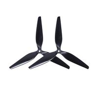 Set of 2 7 Inch Propellers 3 Paddle Blade Propeller Set 7 x 4.5 x 3 Stable Extended Flight for Repair of FPVs