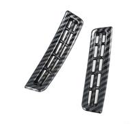 Set of 2 A Pillar Air Vent Covers with Carbon Fiber Finish for Hyundai Tucson 2022 2025 ABS Material