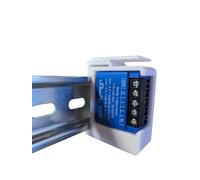 Set of 2 adapters suitable for Shelly 1 Mini Gen 3 to DIN rail bracket (35 mm)