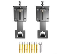 Set of 2 Adjustable Range Hood Lifting Hooks Crafted from Cold Rolled Steel Providing Stable Support and Compatibility with Standard and Extended Kitchen Models (extended version)
