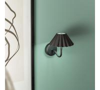 Avery Set of 2 Rechargeable Easy Fit Wall Light Fittings ValueLights Black One Size