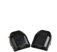 Set of 2 animal warning whistles for car radiator grille mounting deer | Generator Km through air flow universal warning signal for accident prevention at dusk black vehicle maintenance and