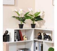 Set of 2 Artificial Realistic Calla Lily Flower