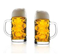 Set of 2 beer mugs Isar Stölzle, 1 litre