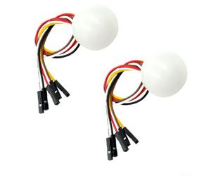 Set of 2 BH1750FVI Ambient Light Detection Modules for Microcontroller Projects I2C Bus and DC5V Compatibility