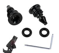 Set of 2 Bicycle Bleeding Screws with O-Ring Titanium Alloy Screws, Brakes Fuel Tank Oil Filling Hole Screw, Brake Lever Bleeding Screws Kit, for Magura EBT MT2 MT4 MT5 MT7 MT8