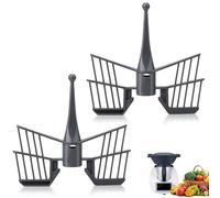 Set of 2 Butterfly Mixing Attachment for Thermomix TM5 TM6 TM31, Thermomix Accessories Stirrer Mixer Butterfly Food Processor Replacement Parts, Butterfly Stirring Attachment for Food Processor
