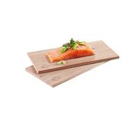 Set of 2 Cedar BBQ Barbecue Boards