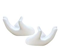 Set of 2 Ceramic Hand Holder Support Stand For 6 Holes/12 Holes Zelda Ocarina