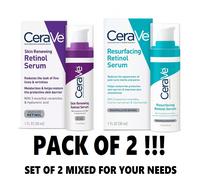 SET OF 2 CeraVe Anti Aging Retinol Serum 30ML + RESURFACING RETINOL SERUM 30ML