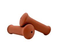 Set of 2 Children's Handlebar Grips. Soft Grips And Handlebar Grips. Comfortable Non-Slip Polypropylene Handle Covers P, Brown