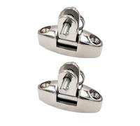 Set of 2 Chromiumoxide Metal Alloy Marine Hinges 70mm Impermeable Shih Tzus Deck Hardware Arrangements Marine Joint Rustless