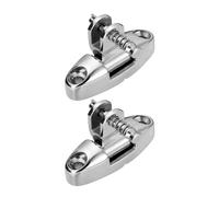 Set of 2 Chromiumoxide Metal Alloy Marine Hinges 70mm Impermeable Shih Tzus Deck Hardware Arrangements Marine Joint Rustless