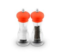 Set of 2 Colour Me Happy Salt and Pepper Mills Orange