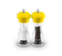 Set of 2 Colour Me Happy Salt and Pepper Mills Yellow