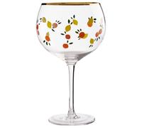 SET OF 2 COLOURFUL DESIGN GIN GLASSES