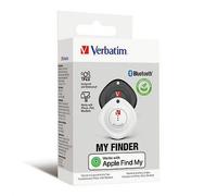 Verbatim MyFinder Bluetooth Tracker 1pk/2pk - Black/Black and White