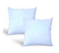 Set of 2 Cushion Inserts Hypoallergenic Decorative Sofa Square Cushion Inner Pads Hollowfibre Stuffing Cushions (28''X28'' | 70X70 CM, 2.0, count)