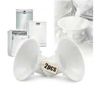 Set of 2 Dishwasher Salt Funnels Suitable for Bosch Siemens Neff Constructa 00645000 - Filling Aid for Dishwasher Salt - Drip Free & Clean - by R-Satz Shop