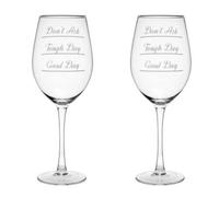Premier Housewares Wine Glass, Clear, 27 x 9 x 9 cm