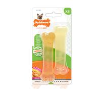 Set of 2 dog toys Nylabone Moderate Chew Chicken 1 Moderate Chew Chicken/ 1 Moderate XS