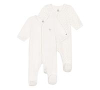 Set of 2 Dors Bien Velours Pyjamas White Birth