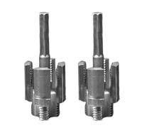 Set of 2 Double Function Internal & External Pipe Threading Tool Carbon Steel for Precise Professional & DIYer Projects Pipe Threading Tool