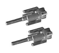 Set of 2 Double Function Internal & External Pipe Threading Tool Carbon Steel for Precise Professional & DIYer Projects Pipe Threader Internal External