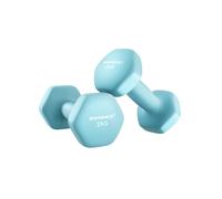 Set of 2 Dumbbells, Light Blue / 2 x 2 kg