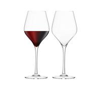 Set of 2 Durashield Red Wine Glass 620ml Clear Final Touch Clear One Size