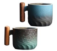 Set of 2 Espresso Cups 60 ml, Premium Espresso Cups with Handle, Mini Espresso Cups, Mini Tea Cup, Coffee Cup Made of Ceramic, Espresso & Mocha Cups, Coffee Mug for Espresso, Tea, Latte
