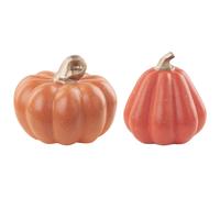 Set of 2 Figurines Pumpkin CHALKIDA Orange
