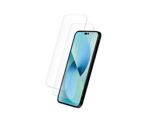 Set of 2 flat tempered glasses MyWay iPhone 14 Pro Max Blanc TU