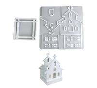 Set of 2 Flexible Silicone Casting Molds Religious Event Mold Texture for Creating Detailed Table Pieces Flexible Mold