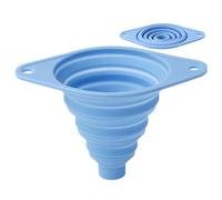 Set of 2 Foldable Funnel - Soft Silicone Gel Funnel Funnels, Flexible Foldable Funnell Cooking Gel Funneel Kitchen Gadgets - Soft Silicone Gels Funneel Funnell Cooking