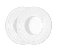 Set Of 2 For Splash Proof Mixer Bowl Lids For 7 Qt Machines White Abs Material Cover With Handy Pockets For Beat Ers Ensures Clean Mixing Environment Easy Wipe Down Maintenance Secure Snug Fit On Bowl
