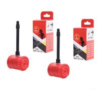 Set of 2 For TPU Inner Tubes for 20 Inch Bike Tires with For Presta Valve 4565mm Designed for Lightweight Use, Foldability, and Three Times Reinforced Nozzle Seal (((406 1/8-1.75) 65mm)