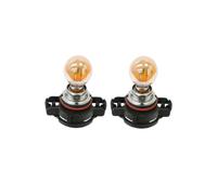 Set of 2 Front Bulbs (12V-24W) Luminescent with Black Socket Base for LAND ROVER