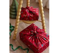 Set of 2 Furoshikis red