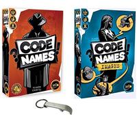 Set of 2 Games: Code Names + Code Names Images + 1 Blumie Bottle Opener
