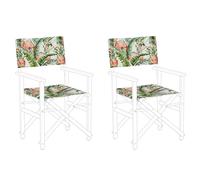Set of 2 Garden Chair Replacement Fabrics CINE Pink