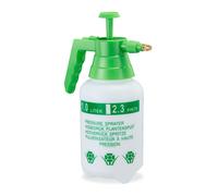 Set of 2 Garden Pump Pressure Sprayers Plastic Watering Can 1 L Bottle Capacity