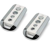 Set of 2 Gate & Door Remote Controls Compatible with Avidsen 104257 Remote Control for Gate and Garage Door 654100/654250/614701 433MHz